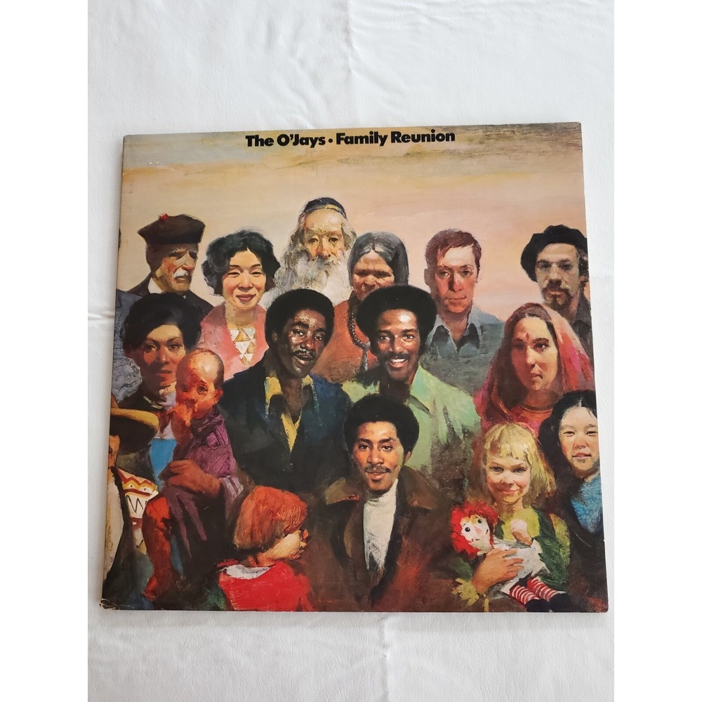 The O'Jays - Family Reunion Gatefold LP 1975 PZ 33807 VG+ Tested